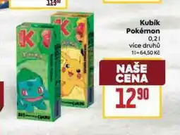Billa Kubík pokémon nabídka