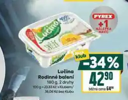 Billa Lučina rodinné balení nabídka