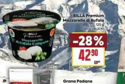 Billa Billa premium mozzarella di bufala nabídka