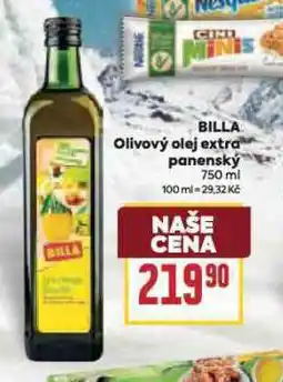 Billa Billa olivový olej extra panenský nabídka