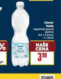 Billa clever voda nabídka