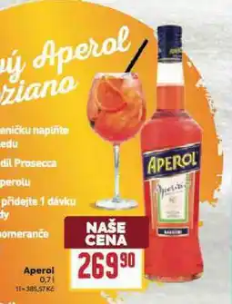 Billa Aperol nabídka