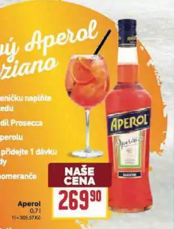 Billa Aperol nabídka