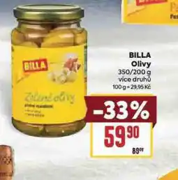 Billa Billa olivy nabídka