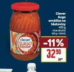 Billa Clever sugo omáčka na těstoviny nabídka