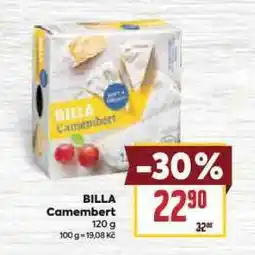 Billa Billa camembert nabídka