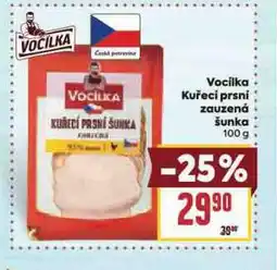 Billa Kuřecí prsní zauzená šunka nabídka