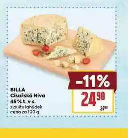 Billa Billa císařská niva 45% nabídka