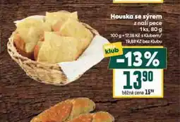Billa Houska se sýrem nabídka