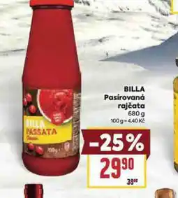 Billa Billa pasírovaná rajčata nabídka