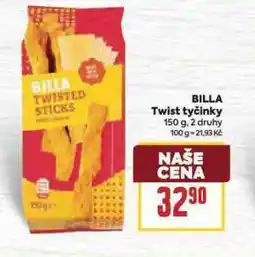 Billa Billa twist tyčinky nabídka