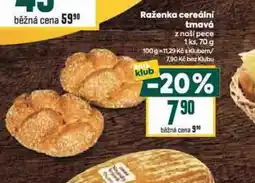 Billa Raženka cereální tmavá nabídka
