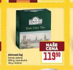 Billa Ahmad čaj nabídka