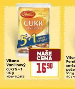 Billa Vitana vanilinový cukr nabídka