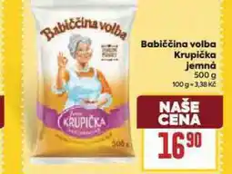 Billa Krupička jemná nabídka