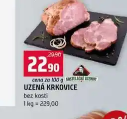 Terno UZENÁ KRKOVICE bez kosti 1 kg 100g nabídka