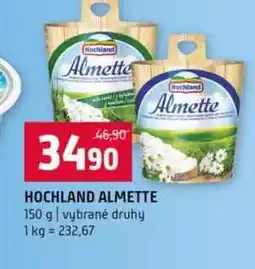 Terno HOCHLAND ALMETTE 150 g vybrané druhy nabídka