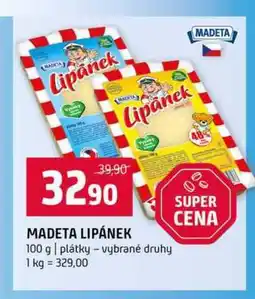 Terno MADETA LIPÁNEK 100 g plátky vybrané druhy nabídka