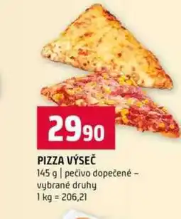 Terno PIZZA VÝSEČ 145 g pečivo dopečené vybrané druhy nabídka