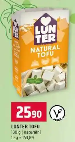 Terno LUNTER TOFU 180 g naturální nabídka