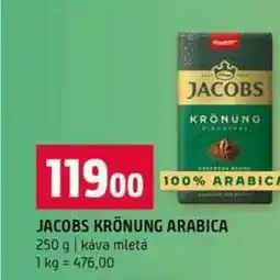 Terno JACOBS KRÖNUNG ARABICA 250 g káva mletá nabídka