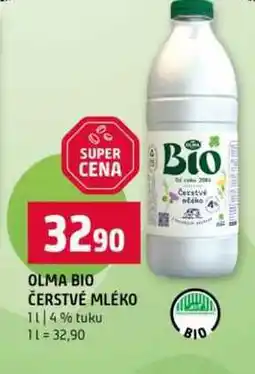 Terno OLMA BIO ČERSTVÉ MLÉKO 1l 4% tuku nabídka