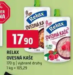 Terno RELAX OVESNÁ KAŠE 170 g vybrané druhy nabídka