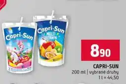 Terno CAPRI-SUN 200 ml vybrané druhy nabídka