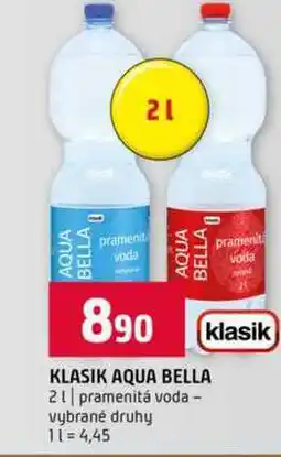 Terno KLASIK AQUA BELLA 2l pramenitá voda vybrané druhy nabídka