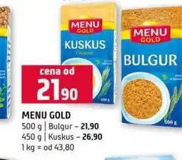 Terno MENU GOLD 500 g Bulgur 450 g Kuskus nabídka