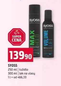 Terno SYOSS 250 ml tužidlo 300 ml lak na vlasy nabídka