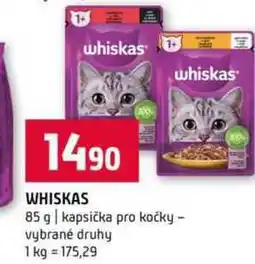 Terno WHISKAS 85 g kapsička pro kočky vybrané druhy nabídka