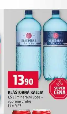 Terno KLÁŠTORNÁ KALCIA 1,5l minerální voda nabídka