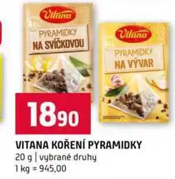 Terno VITANA KOŘENÍ PYRAMIDKY 20 g vybrané druhy nabídka