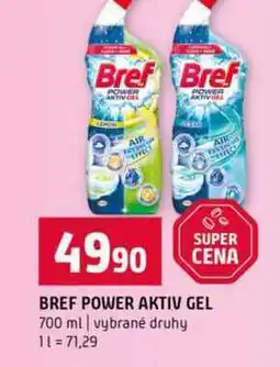 Terno BREF POWER AKTIV GEL 700 ml vybrané druhy nabídka