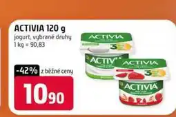Terno ACTIVIA 120 g jogurt, vybrané druhy nabídka