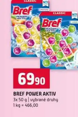 Terno BREF POWER AKTIV 3x 50 g vybrané druhy nabídka