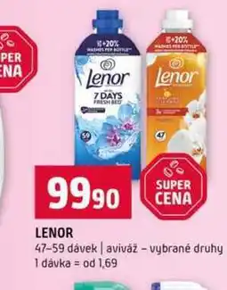 Terno LENOR 47-59 dávek aviváž vybrané druhy nabídka