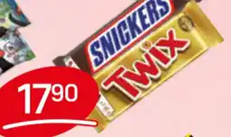 Flop Snickers, twix nabídka