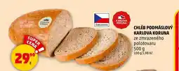 Penny Market CHLÉB PODMÁSLOVÝ KARLOVA KORUNA nabídka