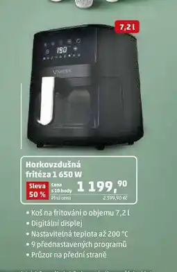 Penny Market Horkovzdušná fritéza 1 650 W nabídka