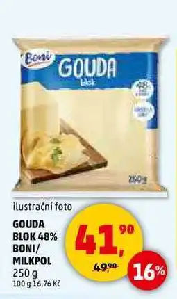 Penny Market GOUDA BLOK 48% BONI nabídka