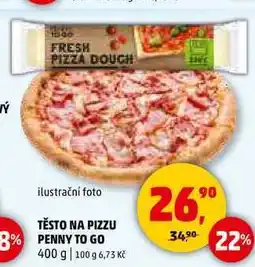 Penny Market TĚSTO NA PIZZU PENNY TO GO nabídka