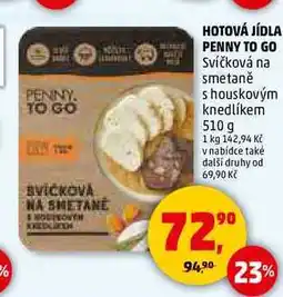 Penny Market HOTOVÁ JÍDLA PENNY TO GO nabídka