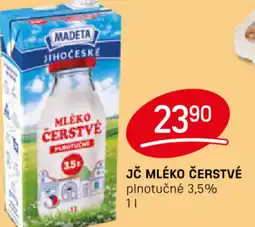 Flop Madeta Jč mléko čerstvé nabídka
