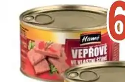 Coop hb Hame Vepřové ve vlastní šťávě nabídka
