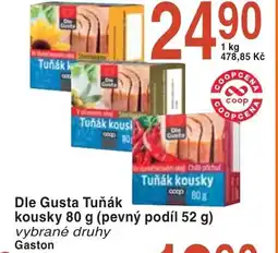 Coop hb Dle Gusta Tuňák kousky nabídka