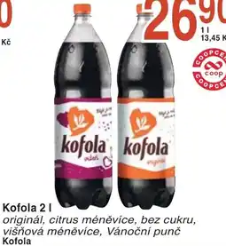 Coop hb Kofola nabídka