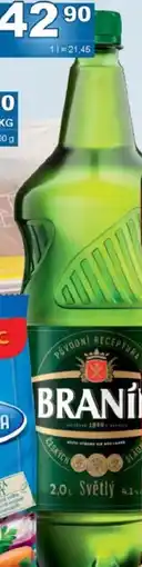 Jip Braník světlé výčepní nabídka