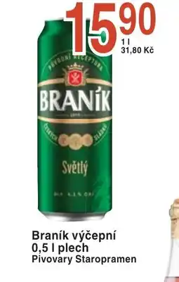 Coop hb Braník výčepní nabídka